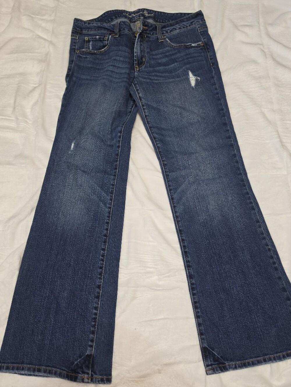 American Eagle Outfitters Dark Blue Women's Flare Jeans